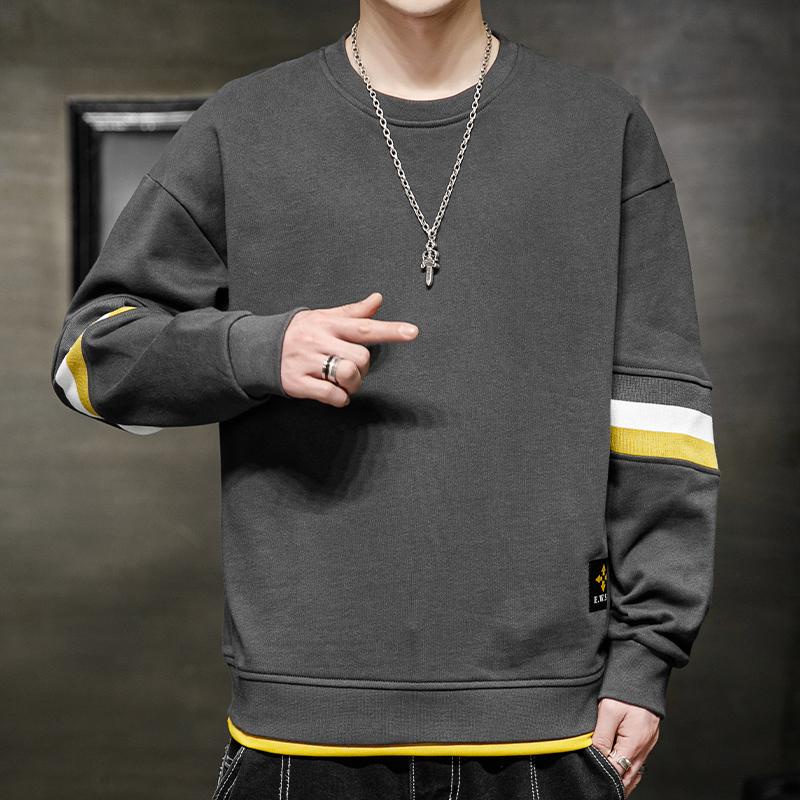 Áo Thun Tay Dài Dáng Rộng plus size m-8xl Thời Trang Xuân Thu Cho Nam