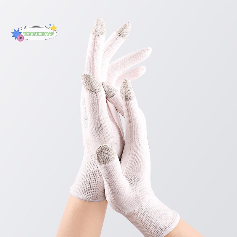 Găng Tay Lái Xe Chống Trượt Dùng Được Màn Hình Cảm Ứng heyuanlong333