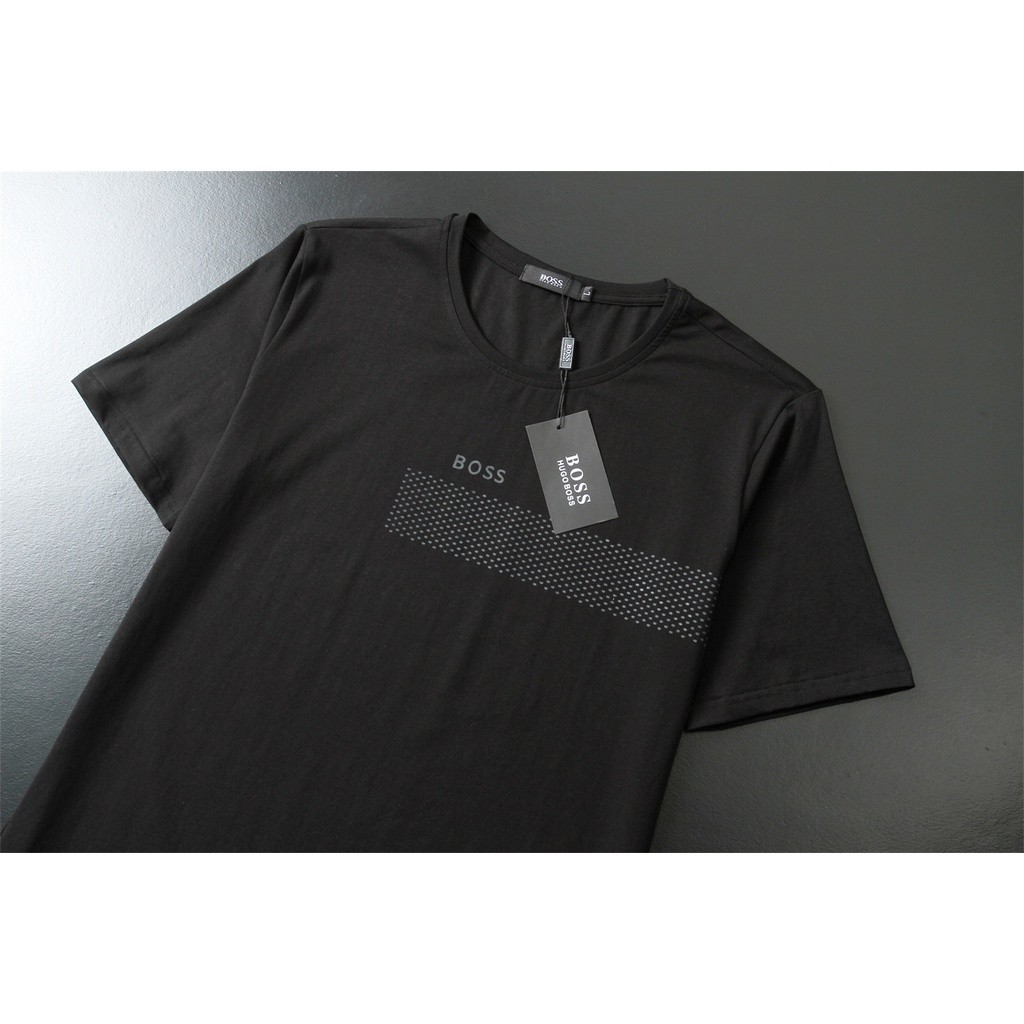Áo Thun cotton Tay Ngắn In Họa Tiết Hoạt Hình Màu Trắng Đen Thời Trang Cho Nam b026