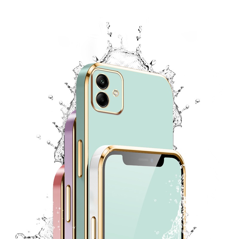 Bao Da Điện Thoại Viền Vuông Cho samsung galaxy a05 a05s Ốp