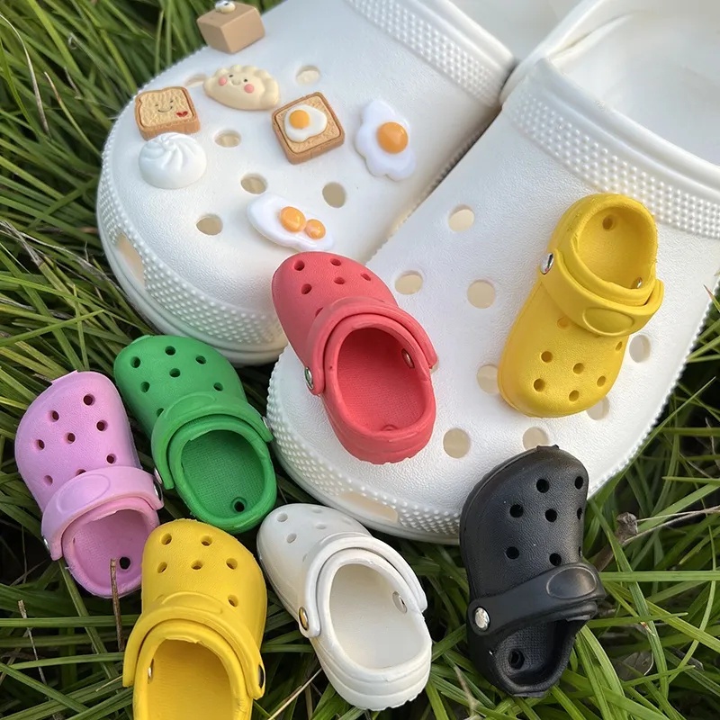 Dễ Thương Móc Khóa Hình Giày Dép Crocs 3d Bằng eva Độc Đáo