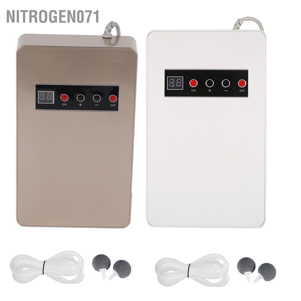 Nitrogen071 50Hz 600 mg/h Máy Tạo Ozone Ozon Nước Gia Đình Thực Phẩm Rau Củ EU Cắm 220V