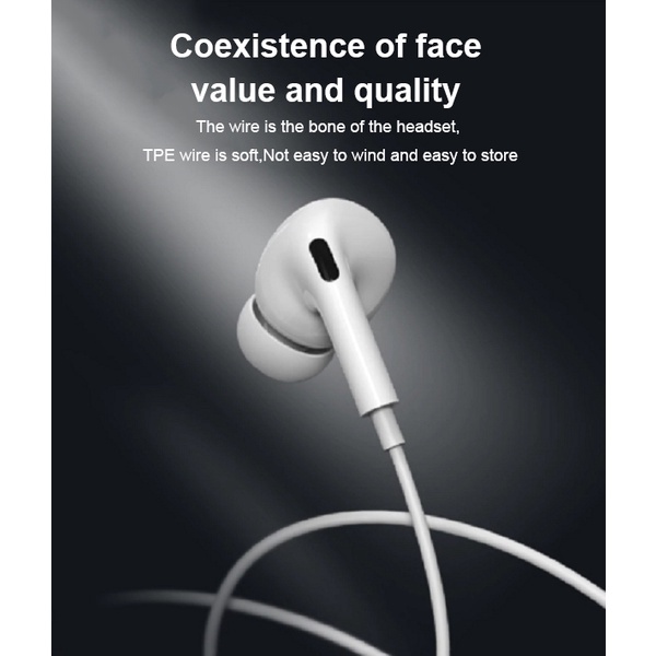 Tai Nghe Bluetooth Có Dây Có Mic Stereo Tai Nghe Nhạc Tai Nghe Nhét Tai Cho Iphone 7 8 Plus X Xr Xs Max 11 12 13 Pro Se Homelove