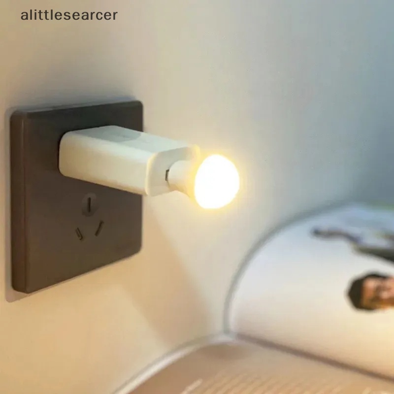 Đèn led Tròn Cổng usb mini Bảo Vệ Mắt Dùng Trang Trí Phòng Ngủ