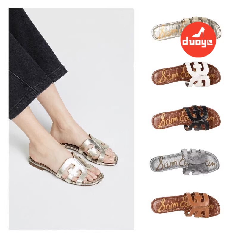 Duoya Hair Thẳng ~  Dép Sandal Da Mềm Chính Hãng Cho Nữ Đi Biển Mùa Hè Sanya Miễn Phí Vận Chuyển Hàng Từ Nhà Máy Chính Hãng ~ Hàng Từ Nước Ngoài Trời