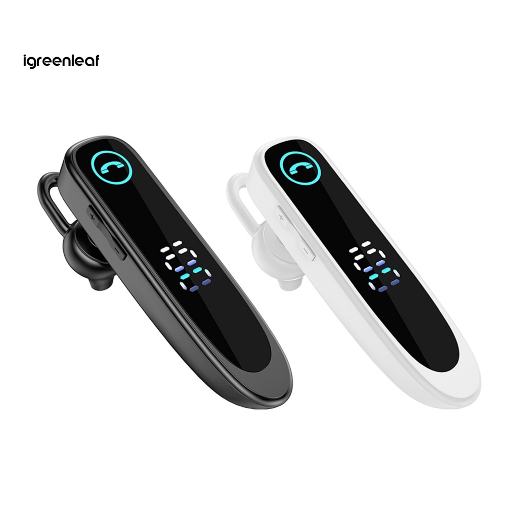 Igreenleaffs Tai Nghe bluetooth a20 Móc Vành Tai Chống Thấm Nước ipx7 Có Màn Hình led