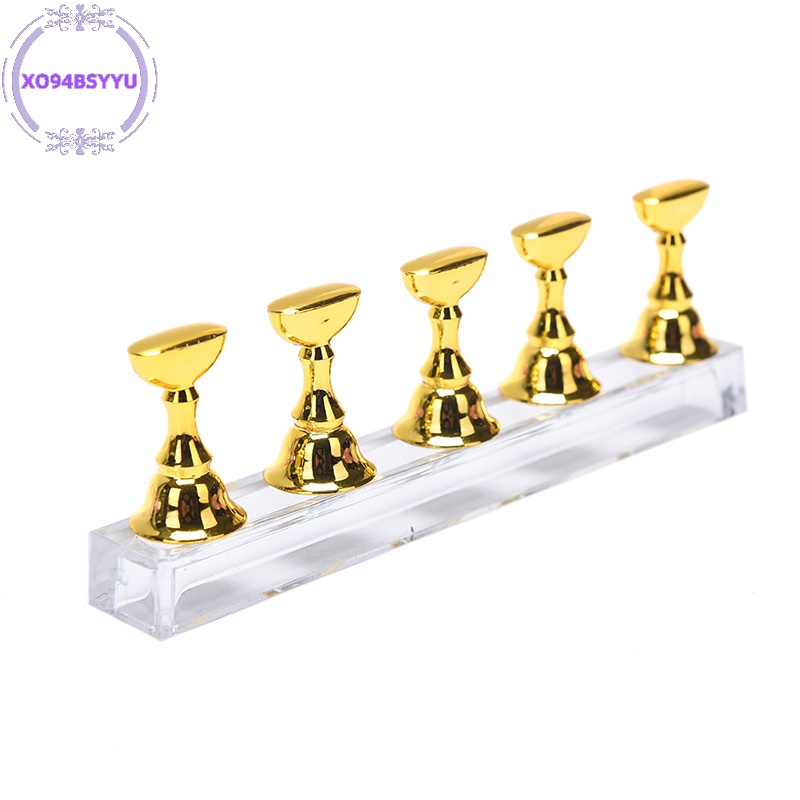 1 Bộ Giá Đỡ Trưng Bày Móng Tay Xo94Bsyu Bằng Nhựa acrylic Pha Lê vn