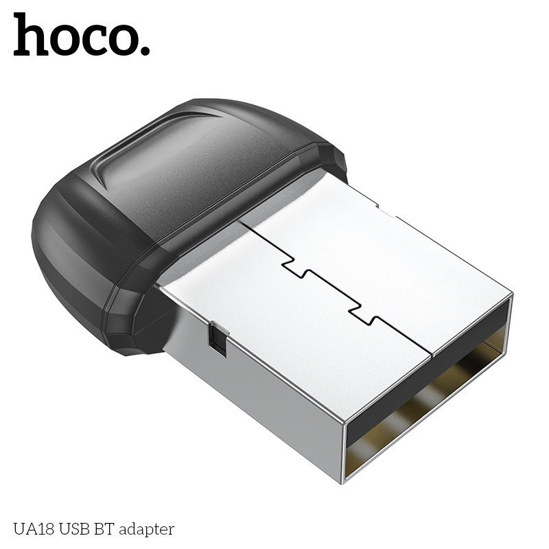 USB Bluetooth Hoco UA18 5.0 Kết Nối Bluetooth Cho Laptop, PC