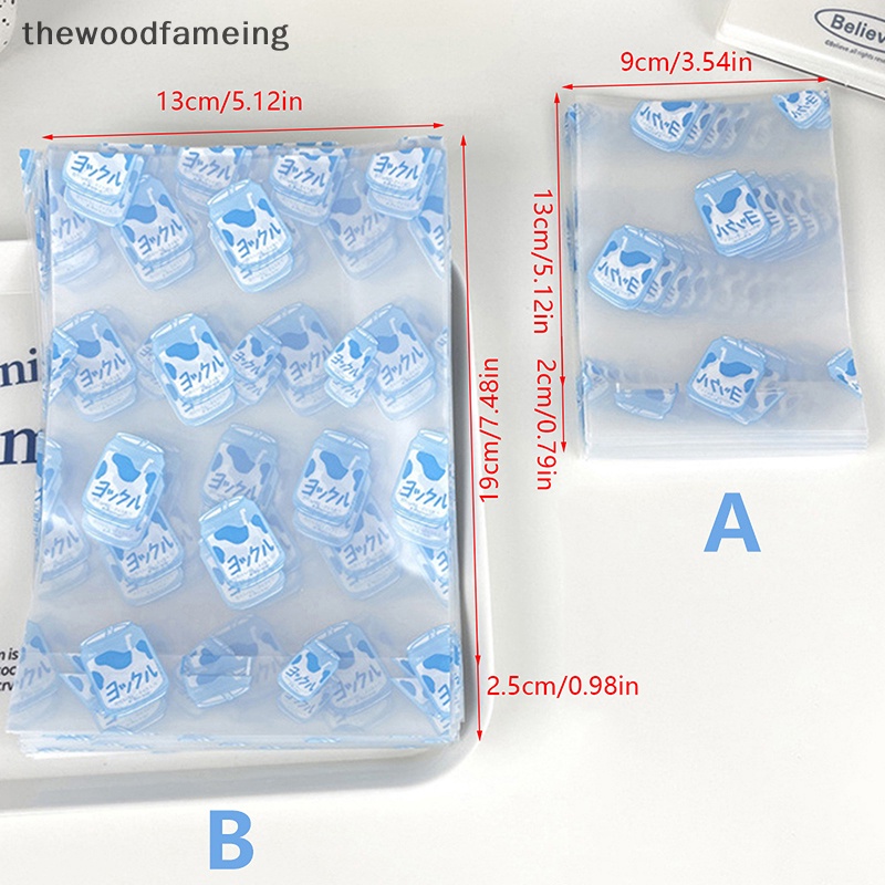 Set 10 Túi Đựng Thẻ / Bánh Kẹo / Quà Tặng In Họa Tiết Hoạt Hình Dễ Thương diy
