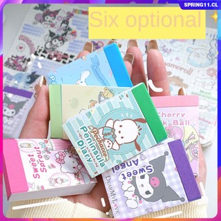 Set 50 sticker Dán Trang Trí Hình sanrio Hoạt Hình Dễ Thương