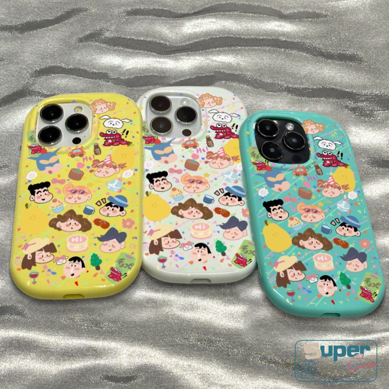 Ốp Điện Thoại tpu Dẻo Họa Tiết Hoạt Hình Cậu Bé Bút Chì Cho iphone 13 12 pro max 8 7 plus 6 8 6s 7 plus xs max 14 15 11