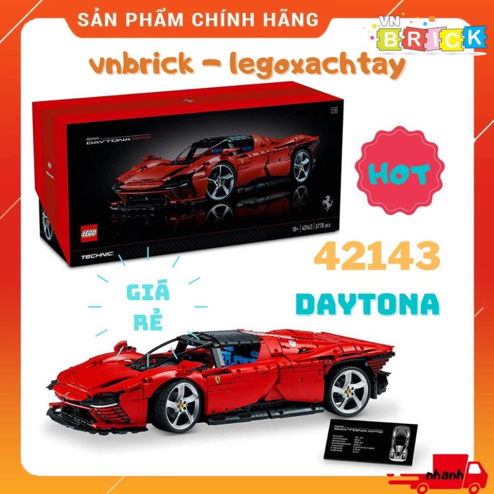 LEGO Technic 42143 Siêu Xe Ferrari Daytona SP3   Chính Hãng