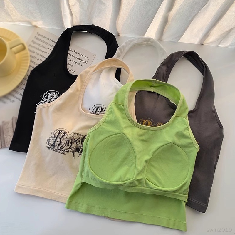 Áo Croptop Sát Nách Thời Trang Mùa Hè Cho Nữ