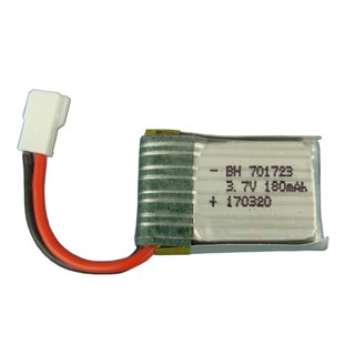 Pin lipo 3.7v 701723 180mah 20c jack cắm ph2.0 ph1.25 mx2.0 cho quadcopter, drone, flycam