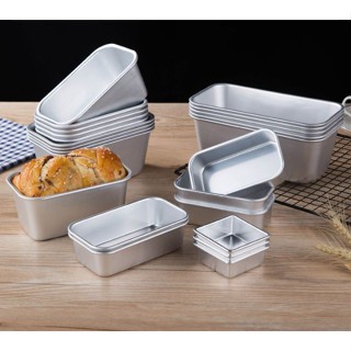 Khuôn Loaf Bánh Mì Nhôm Đúc A01-A02-a03-A04-A05 - Khay Nướng Bánh Chữ Nhật Hợp Kim Nhôm Làm Bánh Mì Hoa Cúc