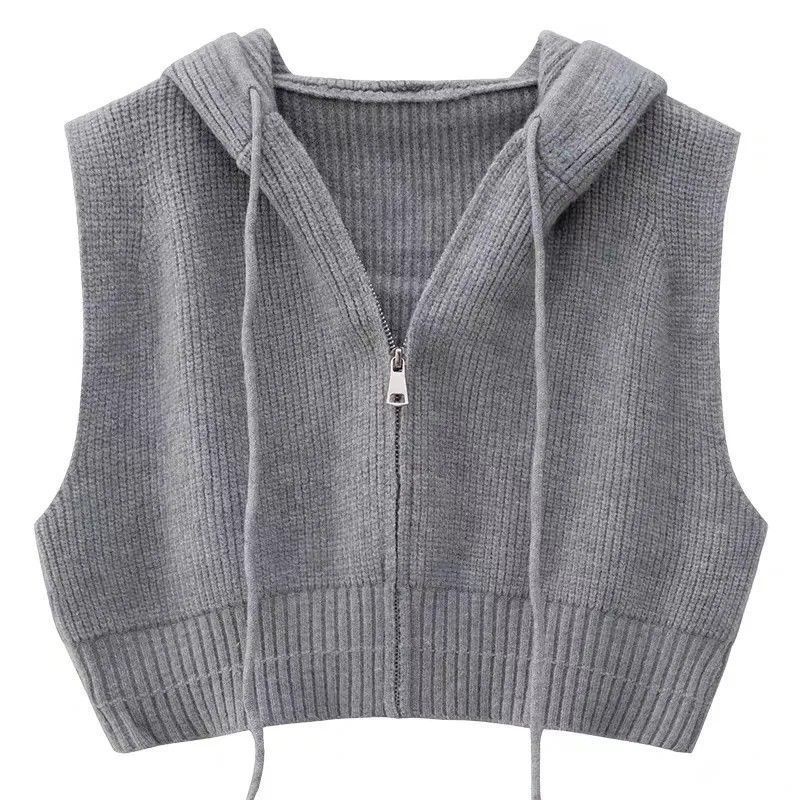 Áo Khoác cardigan Có Mũ Trùm Dáng Rộng Phong Cách retro Thời Trang 2023 Mới