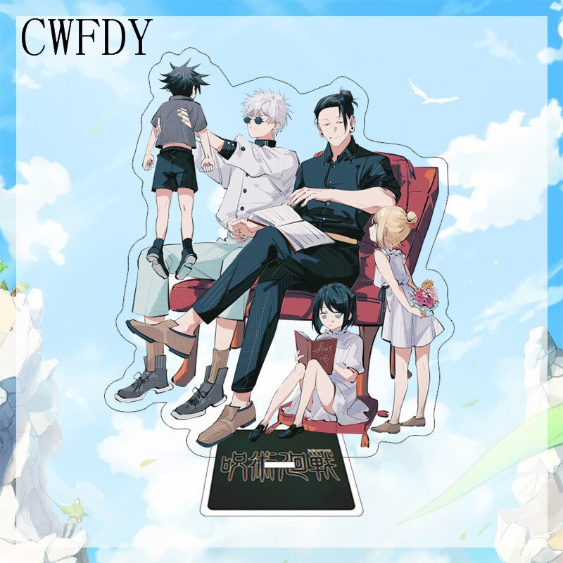 Mô hình Standee Anime Keychain Jujutsu Kaisen Figure Acrylic Stand Model Toy Yuji Itadori Gojo Satoru