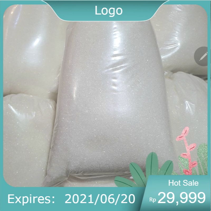Đường cát trắng khô 1kg