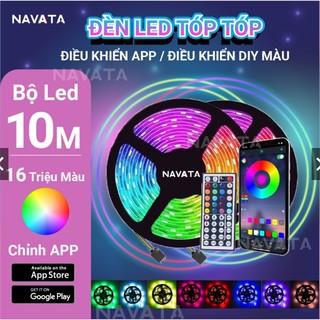Bộ led có điều khiểu qua điện app của điện thoại