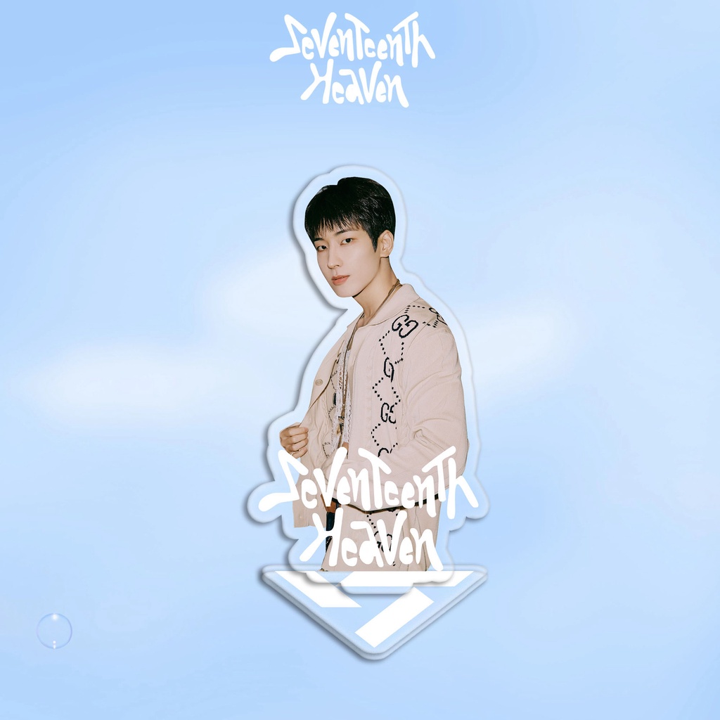 Giá Đỡ album Ảnh 17 Ô Trưng Bày Nhóm Nhạc kpop seventeen