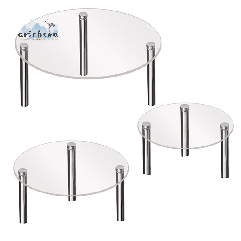 Giá Đỡ Trưng Bày Bánh cupcake Mỹ Phẩm Trang Sức Bằng acrylic Trong Suốt Trưng Bày Tại Nhà