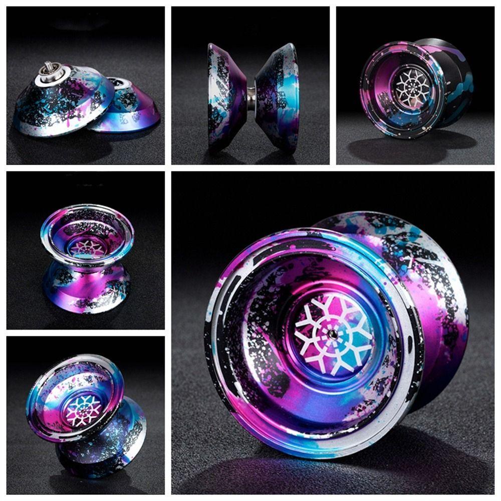 Con Quay yoyo 10 Bi Hợp Kim Nhôm Không Cần Dùng Làm Quà Tặng Cho Bé