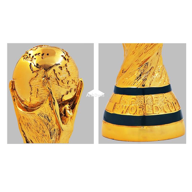 Mô Hình Cầu Thủ Bóng Đá world cup 2022 qatar world cup Bằng Nhựa resin Mạ Vàng Trang Trí Thủ Công
