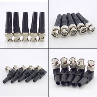Bộ chuyển đổi phích cắm BNC Nam Cáp RG59 đồng trục xoắn cho Camera quan sát Video / Đầu nối âm thanh Bộ chuyển đổi VNH1