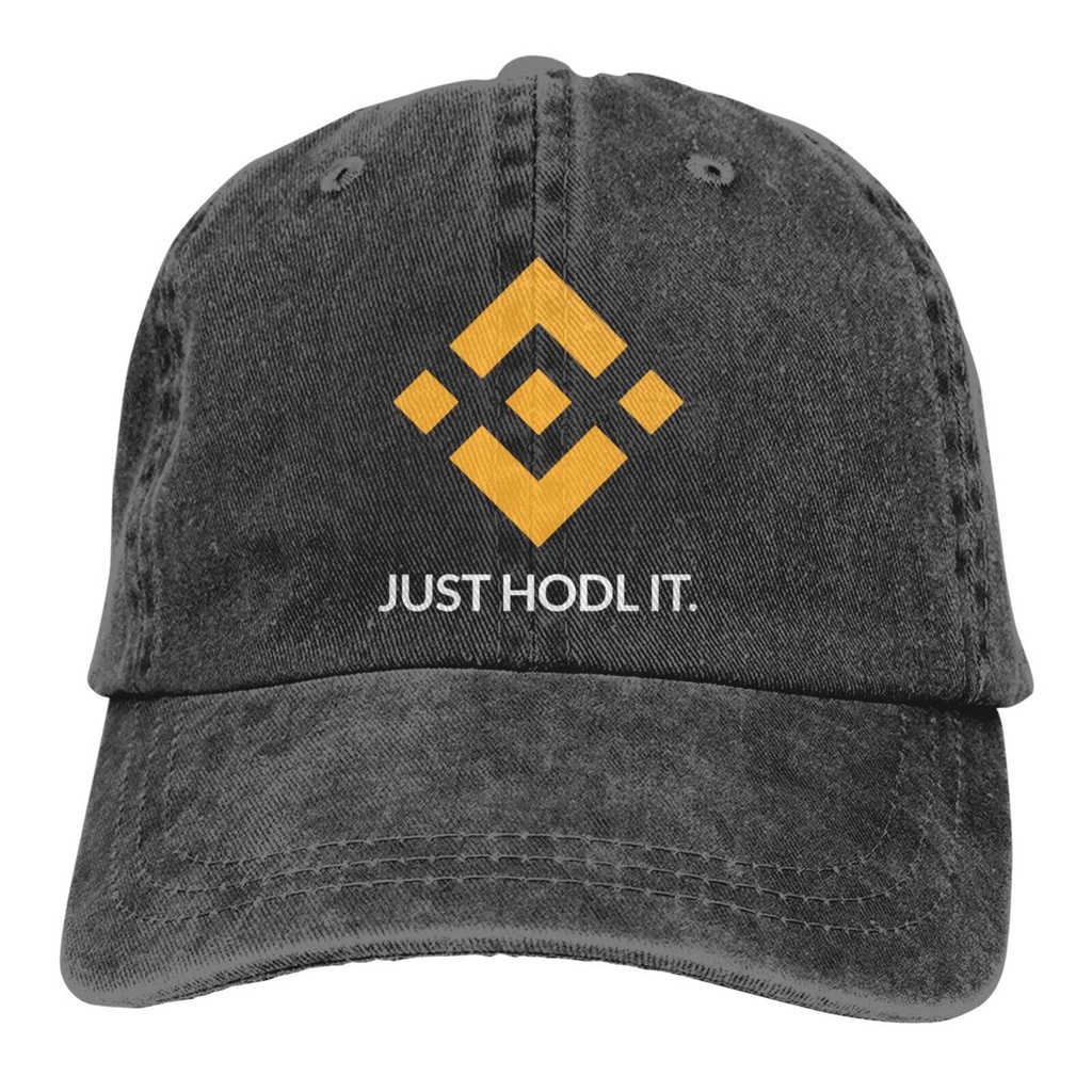 Phong cách mùa hè Binance Coin Bnb Coin Just Hold It Personalized Mũ cao bồi in hình
