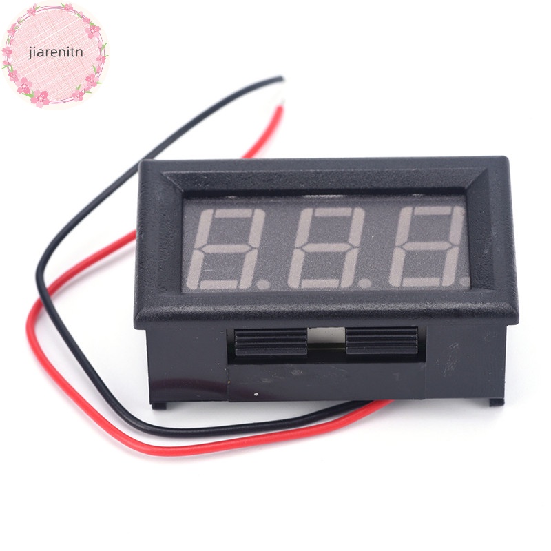 Vôn Kế Kỹ Thuật Số mini dc 0-30v Chuyên Dụng Cho Xe Hơi