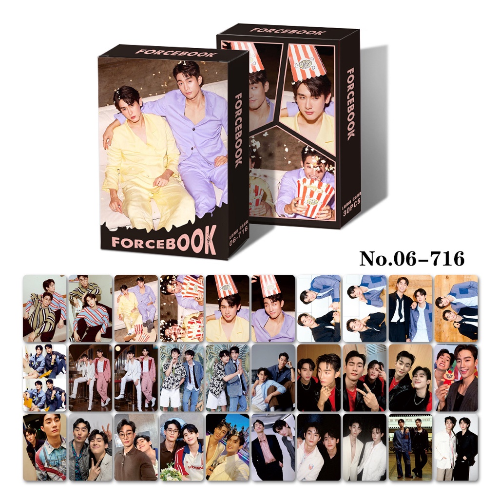 BossNoeul PerthChimon FORCEBOOK ZEENUNEW Photocard Lomo Card 30pcs/box