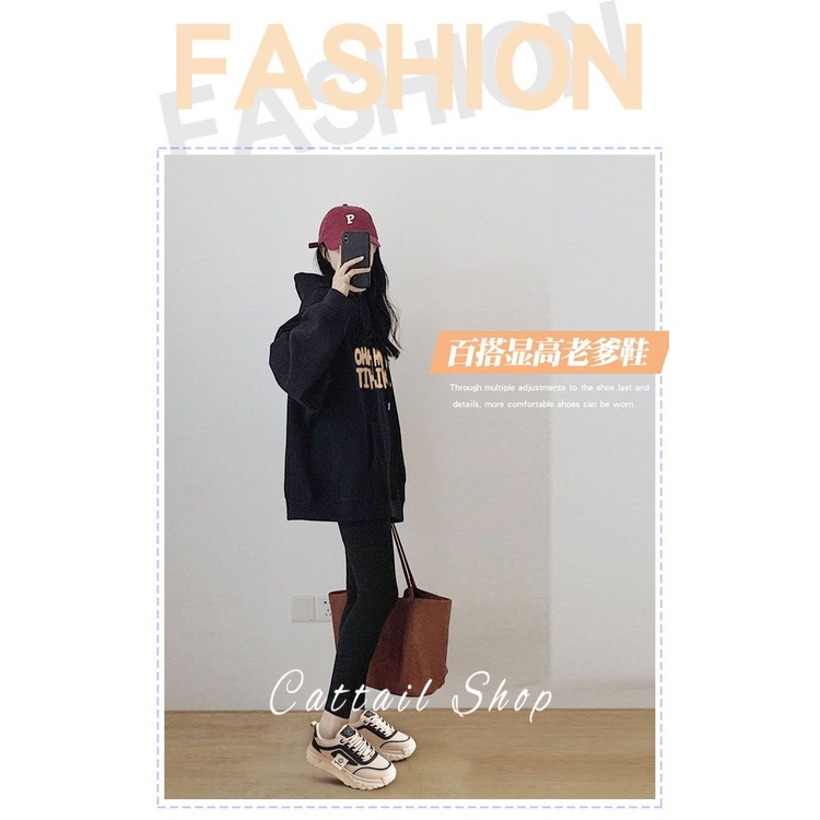 Cattail giày thể thao nữ giày sneaker nữ Thoáng Khí 2023 hot trend  Hợp thời Thấm hút mồ hôi Đường may tỉ mỉ Phong cách FYD23A0ODS 42Z231021