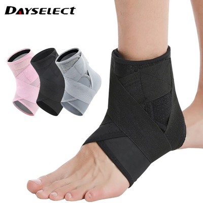 1 Băng Quấn Bảo Vệ Mắt Cá Chân Dạng Nén Có Thể Điều Chỉnh Hỗ Trợ Luyện Tập Thể Thao / Bóng Rổ / Bóng Đá