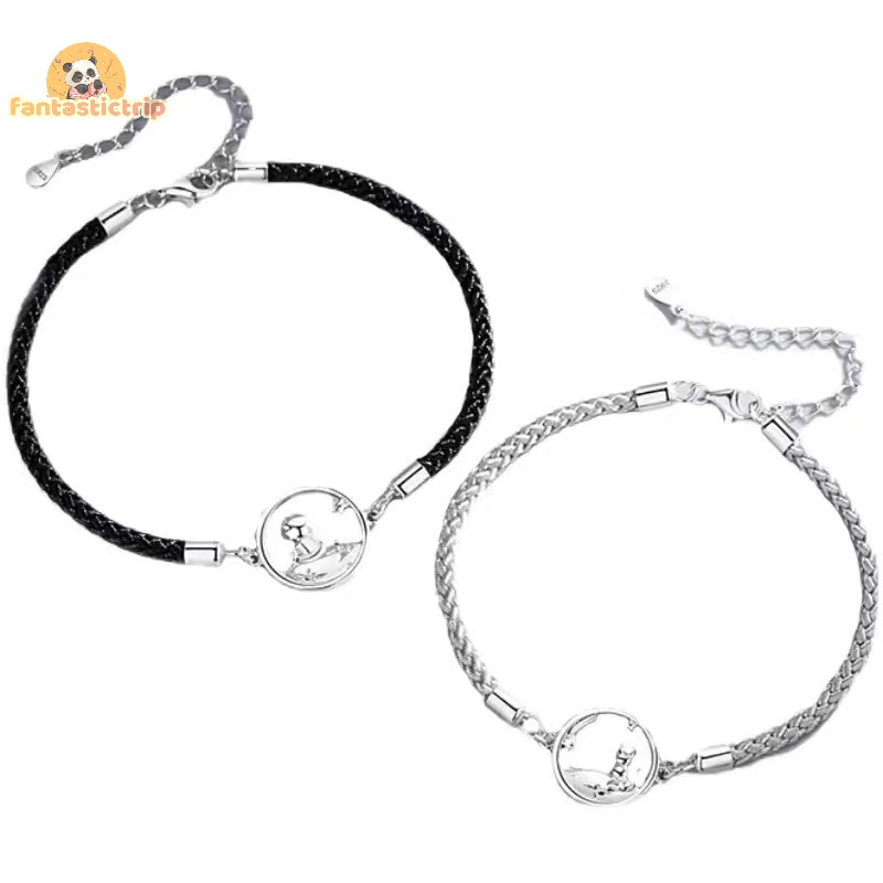 Vòng Đeo Tay Cặp Đôi Hoàng Tử Bé Và Con Cáo Dệt Kim Phong Cách Mới