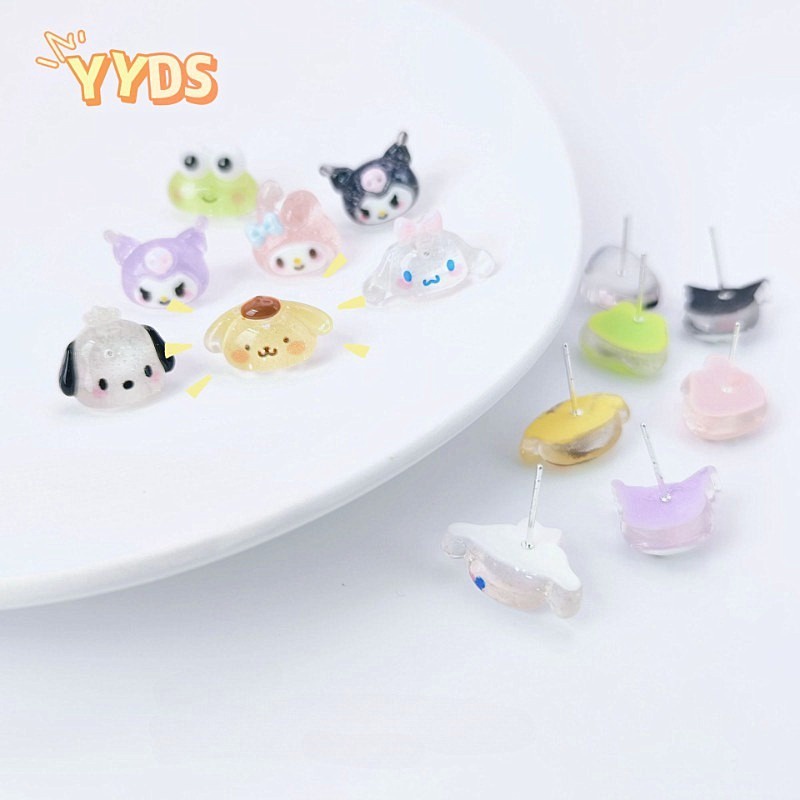 Papaozhu Bông Tai Bạc 925 Hình Hoạt Hình Xinh Xắn Cho Nữ