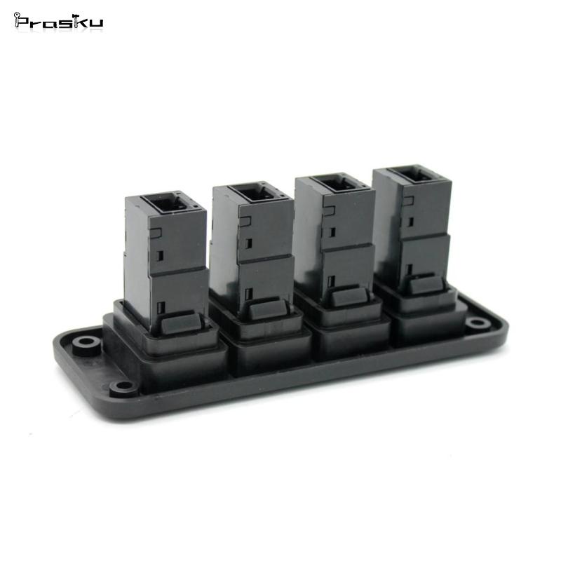 Bảng Công Tắc Đèn Pha Xe Hơi 4 Gang Màu Trắng Cho Toyota