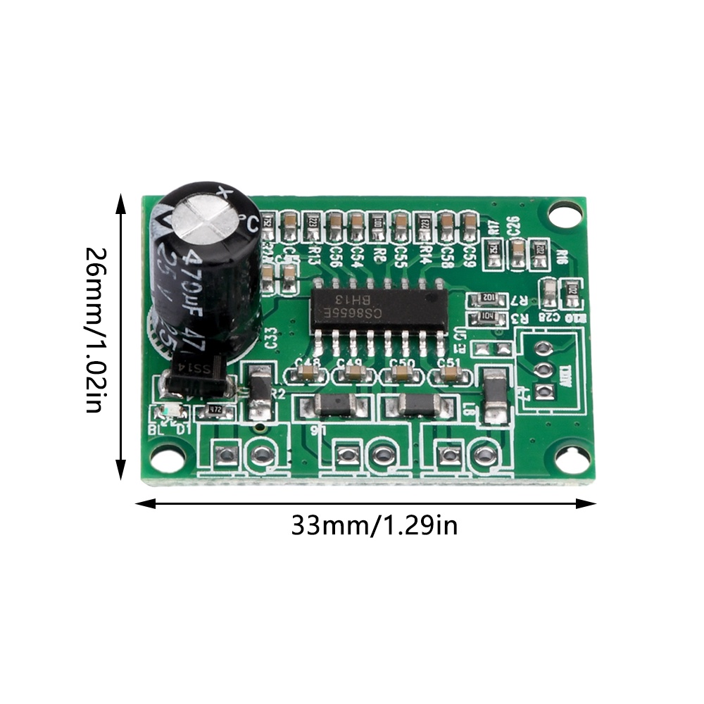 Bảng Mạch Giải Mã Âm Thanh mp3 dc7v-16v 2 * 15w