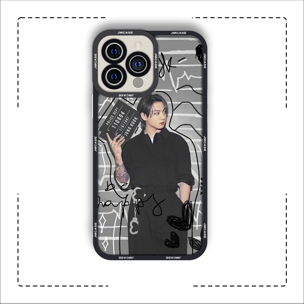 Ốp lưng iphone samsung xiaomi oppo cạnh vuông BTS Jungkook CD Single “Butter” Idol Kpop