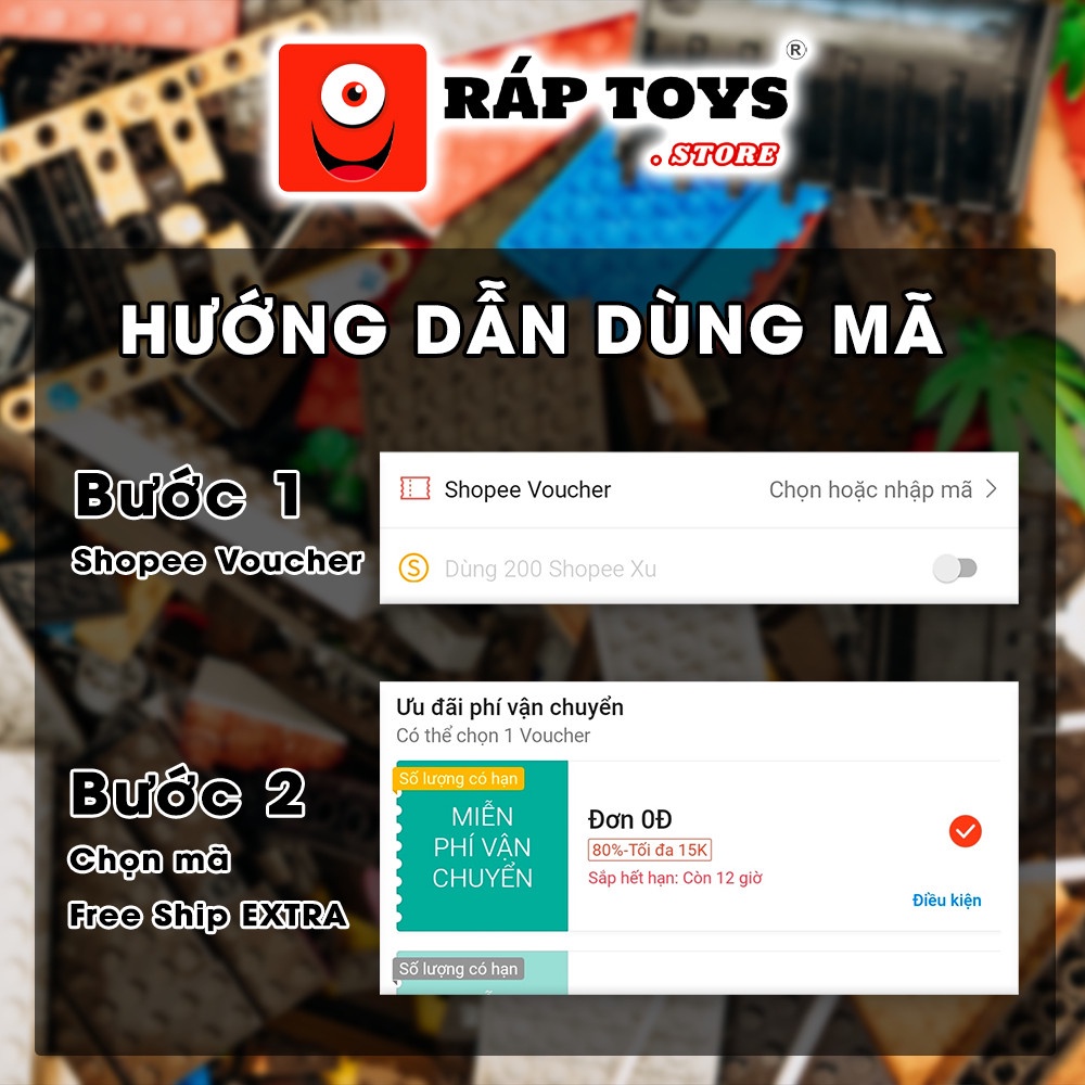 Mô hình NON siêu xe PO RSR ,mô hình technic tỉ lệ 1:10 1580 PCS ,BẢN ĐẸP SIÊU CHI TIẾT tặng ôtô