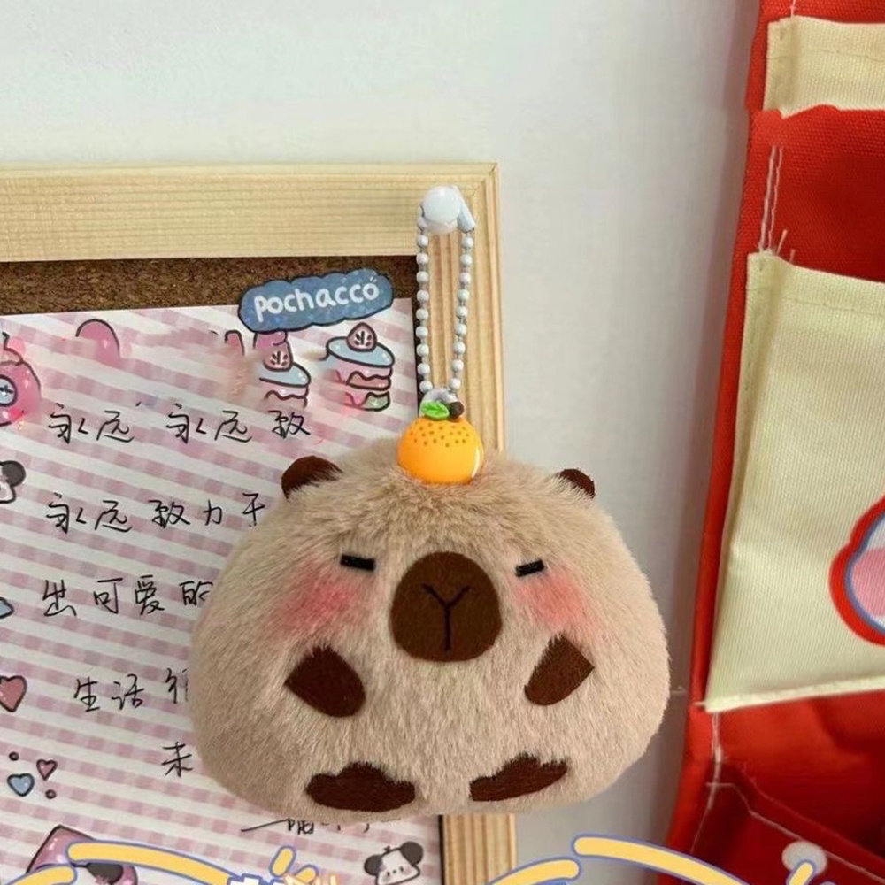 Hoạt Hình Chuột Nhồi Bông Mềm Mại Trang Trí Túi Xách / Đồ Chơi capibaraka diy