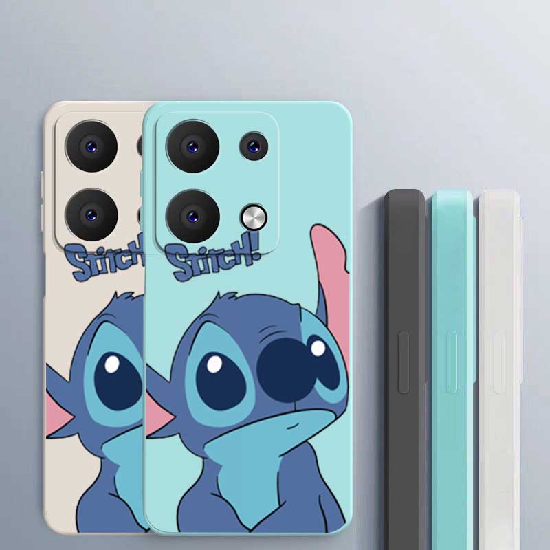 Xiaomi Ốp Điện Thoại silicon Mềm Nhám Hình stitch Và Quái Vật Cho xiaomi redmi note 13 pro 5g 13 pro + plus 13 pro 4g