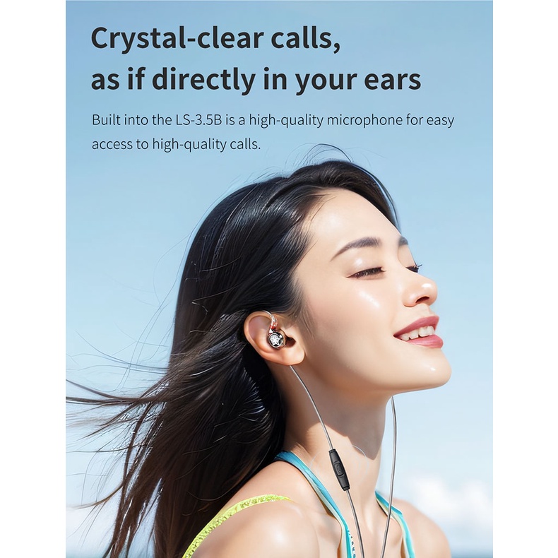 Fiio Dây Cáp Nối Micro ls-3.5b Với Giắc Cắm 3.5mm 0.78mm 2pin Cho fd11 fd3