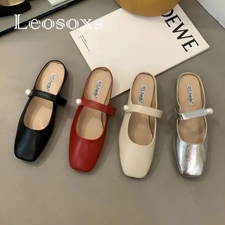 Leosoxs  giày búp bê đế cao lolita giày Mary Jane Đế da mềm đế thời trang FDL23A0YC9 43Z231027
