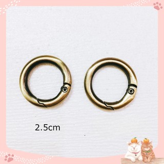 Khoen tròn mở 25mm (1 cái)