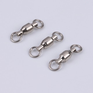 Khóa xoay câu cá số 8 hai đầu bằng thép không gỉ