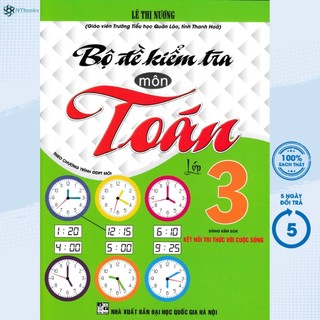 Sách - bộ đề kiểm tra môn toán lớp 3 - ha