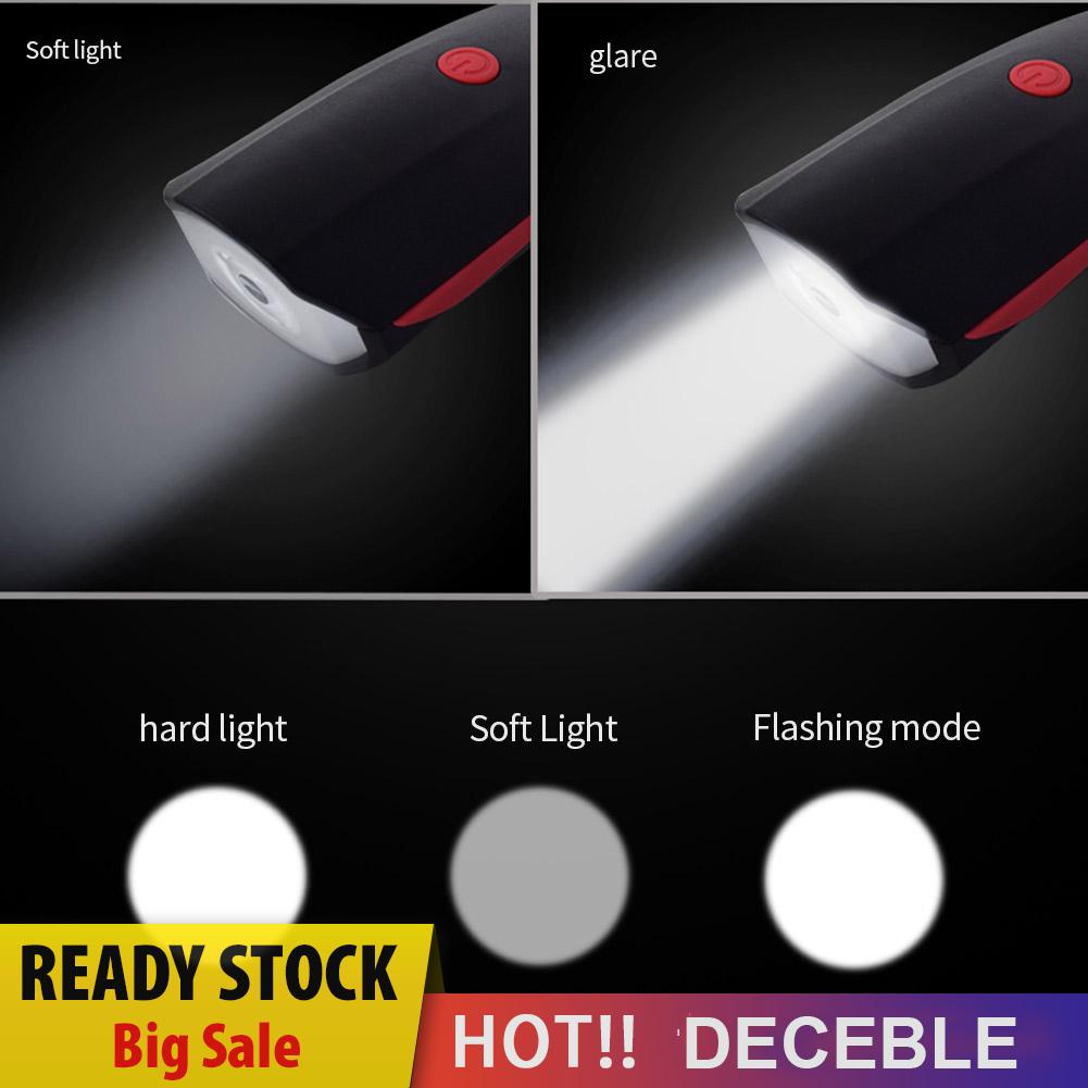 Đèn Pha led 5w 240lm xpg Chống Nước Có Thể Sạc Lại Kèm Còi Cho Xe Đạp