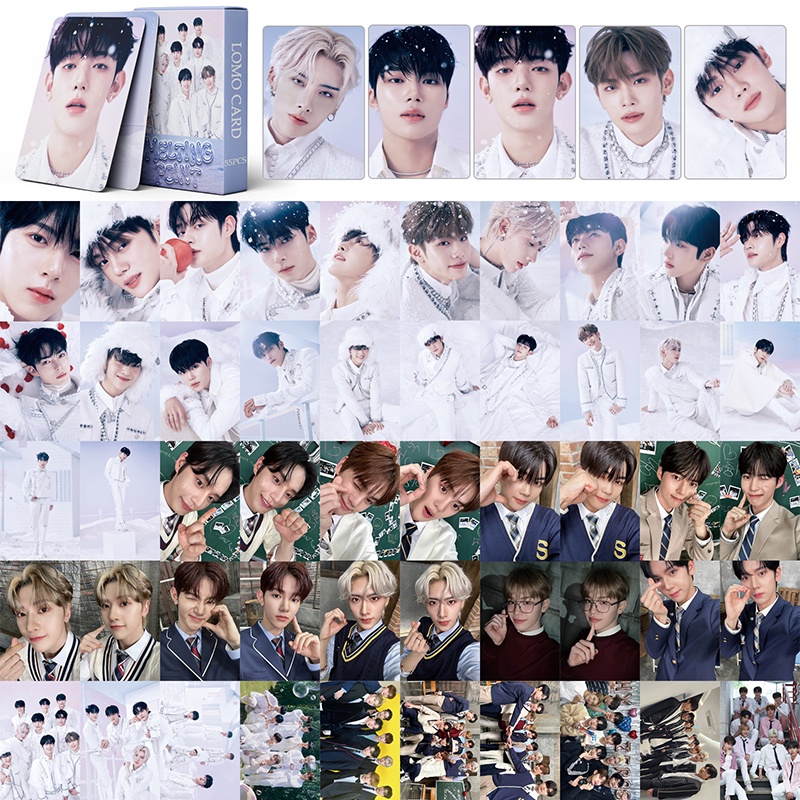 Hộp 55 Ảnh lomo card zerobaseone zb1 Thẻ