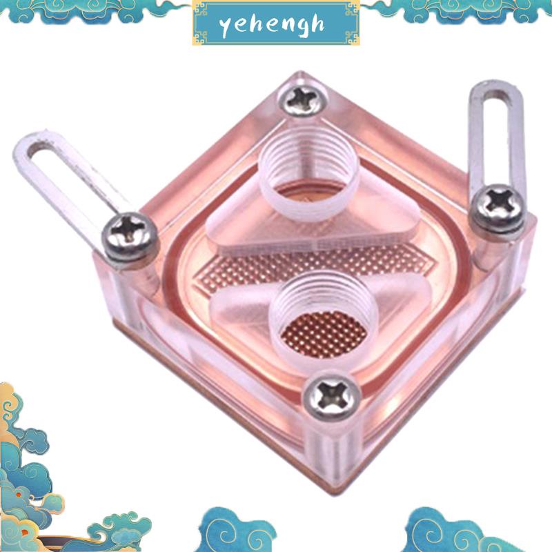 Chipset Khối Tản Nhiệt Nước Bằng acrylic Trong Suốt Cho Máy Tính