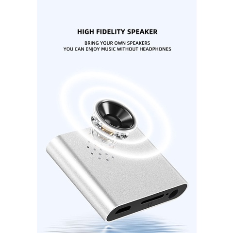 Máy Nghe Nhạc mp3 mp3 mini mp3 kdbq Bằng Kim Loại Thời Trang